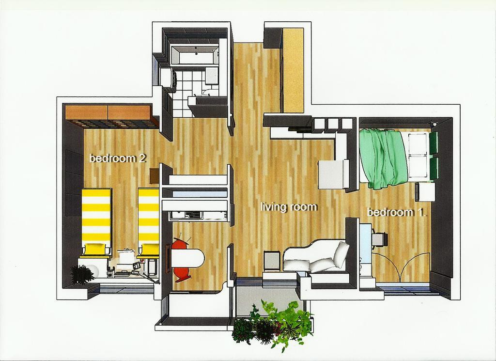 Apartment Spacious Liman Novi Sad Eksteriør bilde