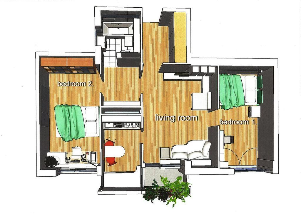 Apartment Spacious Liman Novi Sad Eksteriør bilde